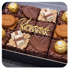 Eid Celebration Brownies - 6 brownies (Collection Only)
