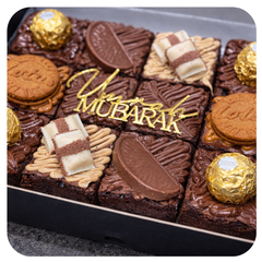Eid Celebration Brownies - 12 Brownies (Collection Only)